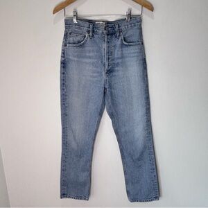 Agolde Riley High Rise Straight Crop Jeans Women's Size 26 *J25